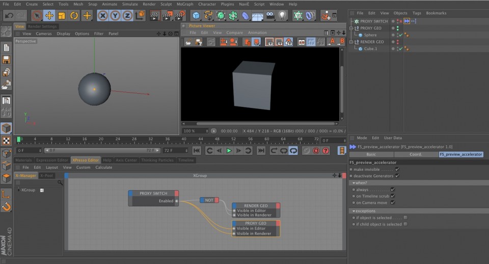 The Render Time Proxy Workflow