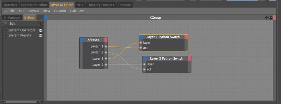 Layer Access Node - Xpresso side